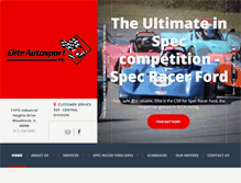 Tablet Screenshot of eliteautosport.com